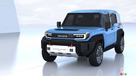 Toyota montre un bébé Land Cruiser électrique